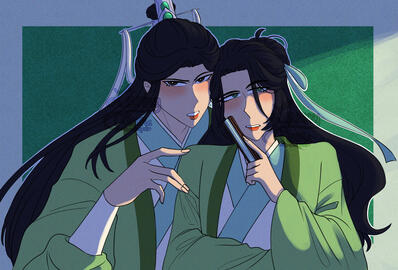 flat color w/ shading