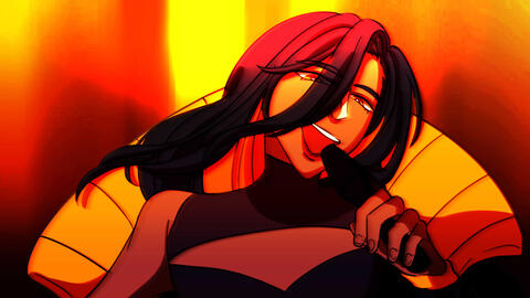 flat color w/ shading