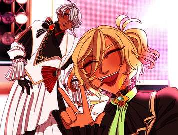 flat color w/ shading